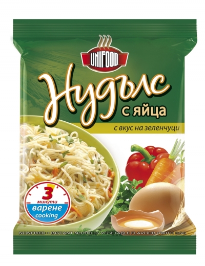 Dried Noodles with Egg vegetables flavour 80 g