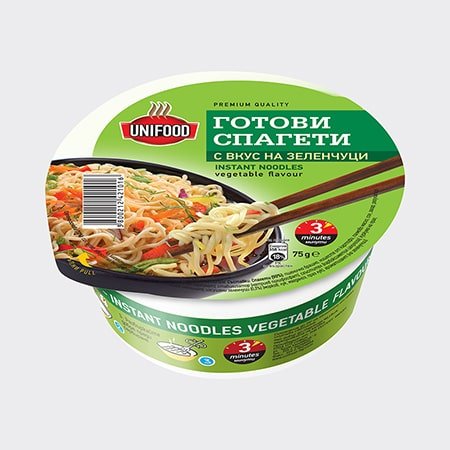 Instant Nооdles in Bowl
