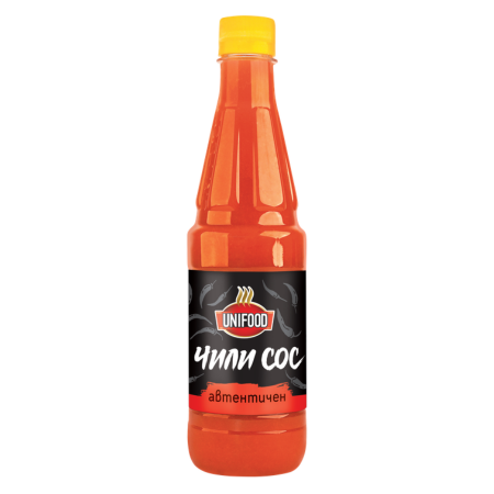 Chili Sauce 500ml &ndash; family size with balanced heat, ideal for BBQ, marinades, and family meals.
